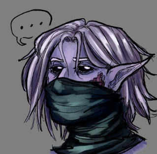 Colored portrait sample