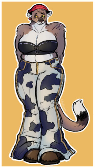 Full Body color example